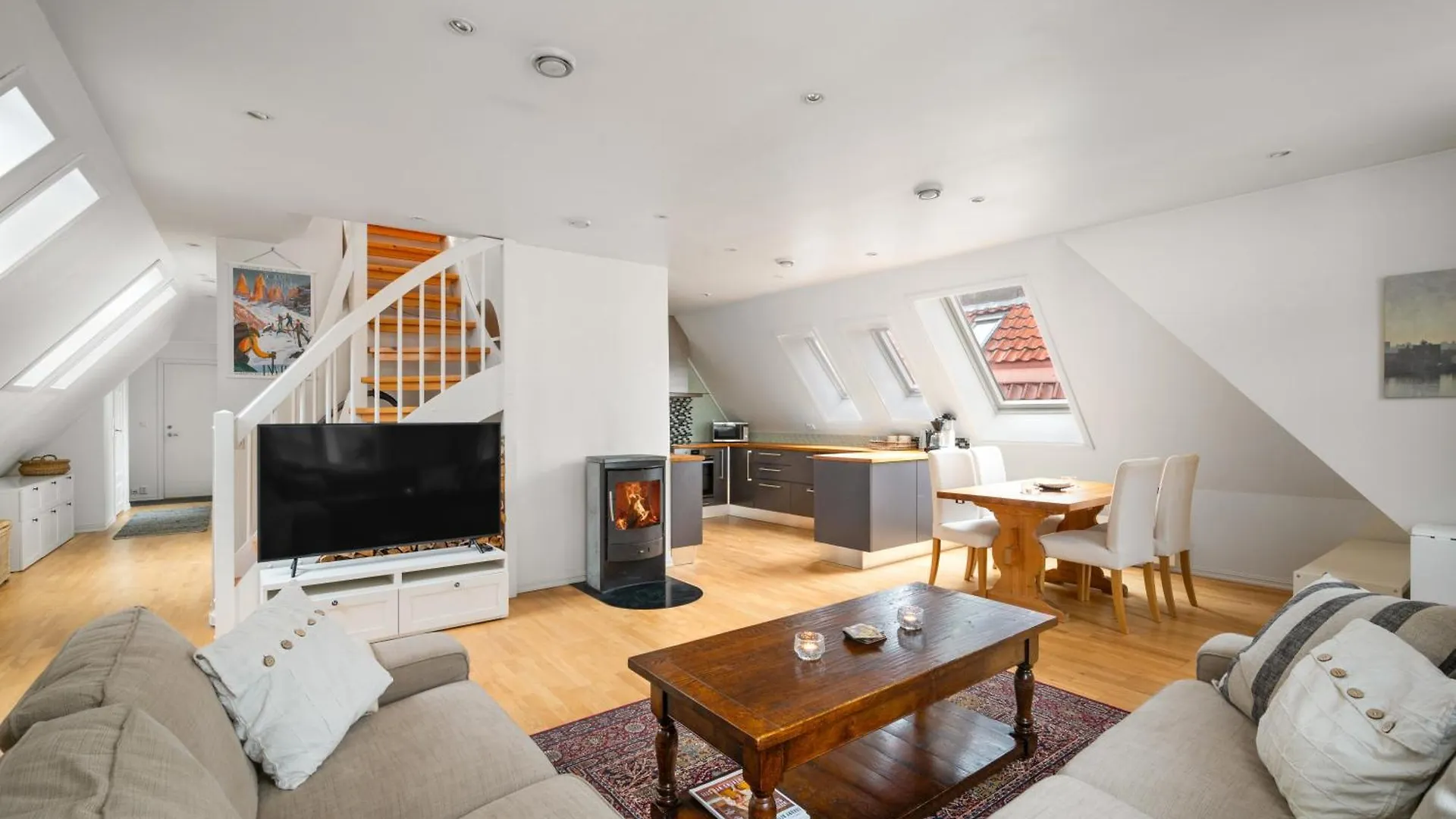 Scandinavian Hideaway I Private Balcony Bergen Norvegia